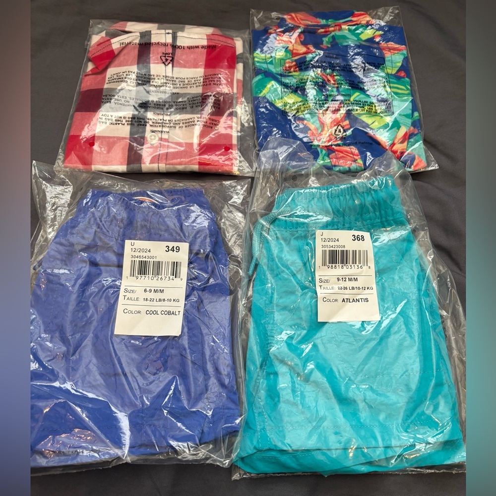 Children’s Place Bundle 2 Tops/2 Shorts